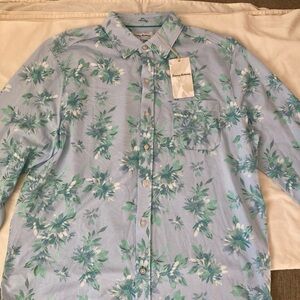 Tommy Bahama the San Lucio stretch Island zone Men's Shirt NWT size L